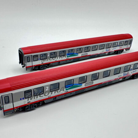 MH81520: 2-teiliges InterCity-Wagen Set 2.Klasse Bmz+Bmpz der ÖBB im Micotra Design